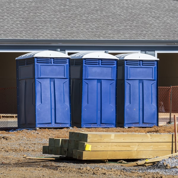 how do you ensure the portable toilets are secure and safe from vandalism during an event in Isabella MI